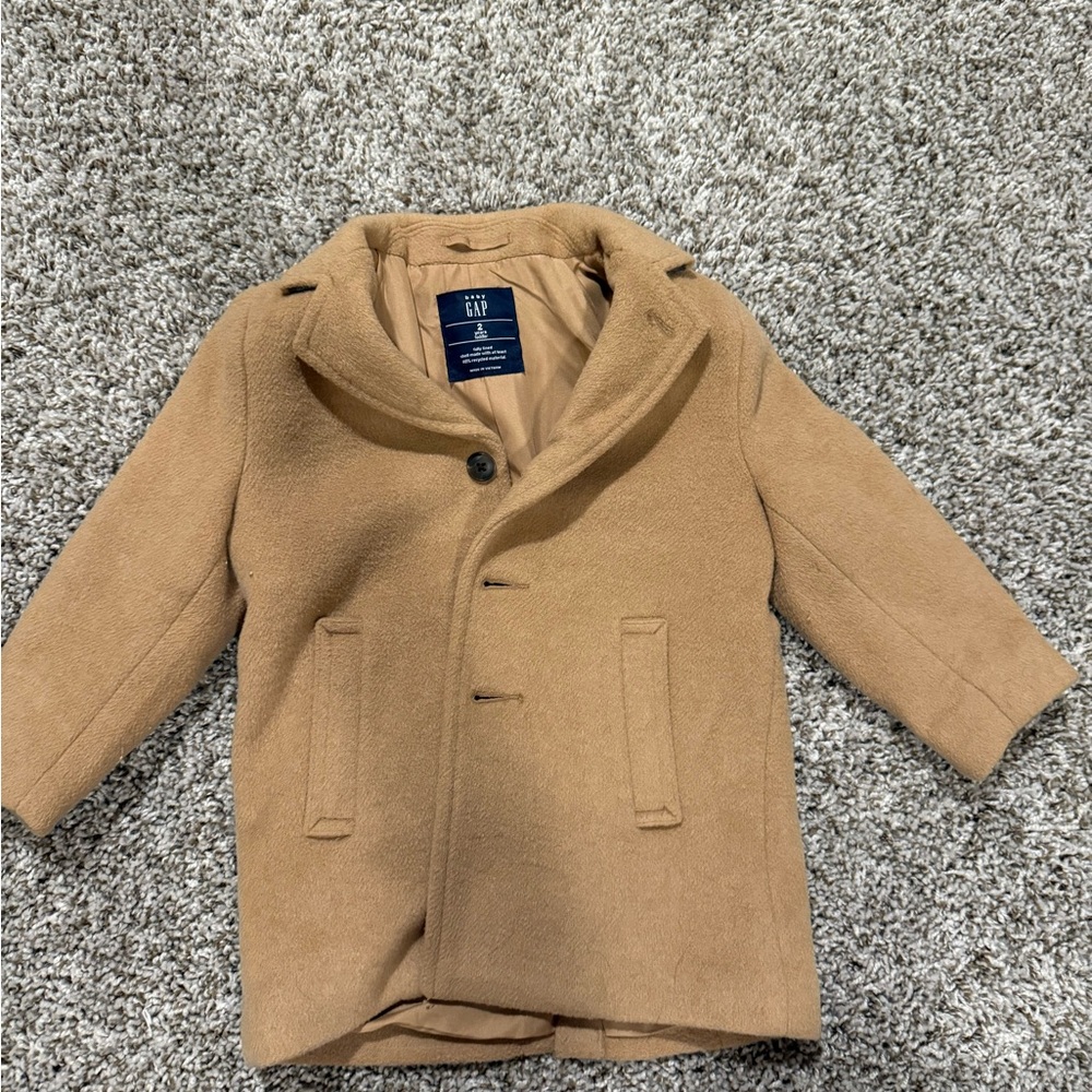 GAP Kids Tan Peacoat